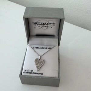 Sterling Silver Heart Necklace